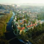 1. CGI Aerial view | Human Nature with Periscope | Architecture by Ash Sakula