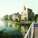 3. CGI Housing at the rivers edge | Human Nature with Periscope | Architecture by Ash Sakula